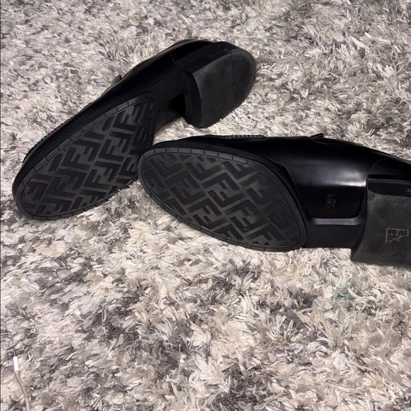 FENDI Frame Leather Loafer Size 12 - Picture 10 of 16